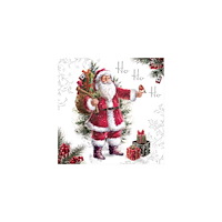 PAPSTAR Servett HoHoHo 3-lags 33x33cm 20/fp