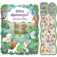 Tukan Förlag Söta djurungar och deras läten (bok, board book)