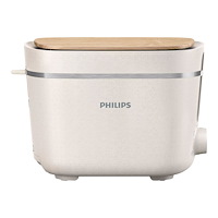 Philips Philips 5000 Series HD2640 Eco Conscious Edition - brödrost - matt silkesvit