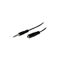 StarTech.com StarTech.com 1m Slim 3.5mm Stereo Extension Audio Cable - M/F - Mini stereo Extension - 3.5mm Extension - heaDPhone Ext...