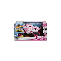 Hot Wheels Hot Wheels RC-bilar, fjärrstyrd Barbie-monstertruck i skala...