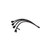 Alphacool Alphacool 18683, RGB-splitterkabel, Plast, Svart, 4-stift, 3...