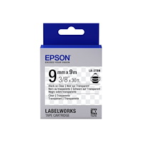 EPSON Epson LabelWorks LK-3TBN - etiketttejp - 1 kassett(er) - Rulle (0,9 cm x 9 m)