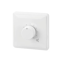 Monacor Monacor ATT-306PEU, Vridbart volymreglage, Väggmonterad, Vit...