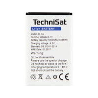 TechniSat TechniSat BL-5C, Laddningsbart batteri, Litium-Ion (Li-Ion),...