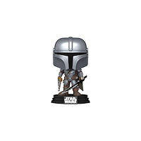 FUNKO FUNKO POP! The Mandalorian with Darksaber, Samlarfigur, Film...