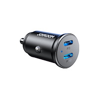 Joyroom Joyroom mini-bil laddare JR-CCN06 30W 2x USB-C metall