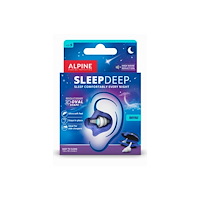 ALPINE Alpine SleepDeep, Återanvändbara öronproppar, Sömn, Vanlig,...