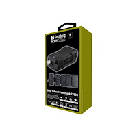 Sandberg Sandberg Solar PowerBank trådlös laddningsplatta/soldriven powerbank - 5-panel - USB, 24 pin USB-C - 22.5 Watt