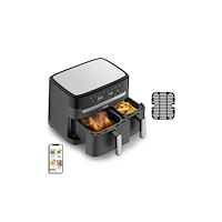 Tefal Tefal double hot air fryer Dual Easy Fry ' Grill (black, 2,7...