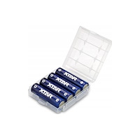 Xtar Xtar Xtar 1,5V 2500mAh AA įkraunamas elementas, 4 vnt. + dėk...