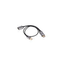 LANBERG Lanberg AD-HD-DP-02, 0,2 m, HDMI Typ A (standard), DisplayPo...