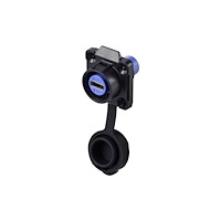 TRU Components TRU COMPONENTS TC-12770468 USB typ C® infälld kontakt, 4-hål...