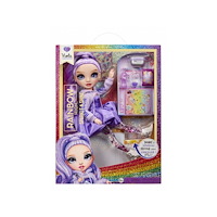 MGA Entertainment Rainbow High Sparkle & Shine Fashion Dolls- Viola (Purple),...