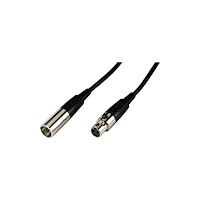 Monacor Monacor MCM-500/SW XLR Kabel [1x Mini-XLR-stik