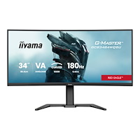 Iiyama iiyama G-MASTER Red Eagle GCB3484WQSU-B1 - LED-skärm - böjd - 34" - HDR