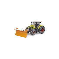 Bruder BRUDER Claas Axion 950 with Snow Chains and Plough Blade, Tr...