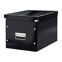 LEITZ Leitz Click & Store Cube Large - förvaringsbox - svart