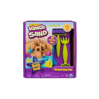 Spin Master Kinetic Sand KNS ACK Beach Day Fun Kit GML, Magisk sand för...