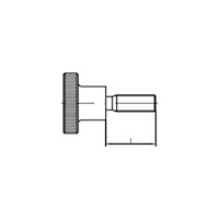 TOOLCRAFT TOOLCRAFT TO-5447844 Fingerskruer M3 6 mm DIN 464 Messing 50...