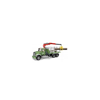 Bruder BRUDER MACK Granite Timber truck with 3 trunks, 4 År, ABS sy...