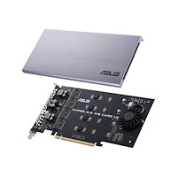 ASUS ASUS HYPER M.2 X16 CARD V2 - gränssnittsadapter - M.2 Card - PCIe 3.0 x16