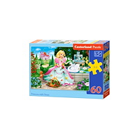 CASTORLAND Castorland Princess with Swan 60 pcs, 60 styck, Tecknade ser...
