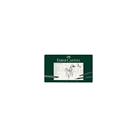 FABER-CASTELL Faber-Castell PITT GRAPHITE - pencil, crayon and paint brush set - 2B, 2H, 3B, 4B, 6B, 8B, 9B, B, HB