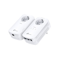 TP-LINK TP-Link TL-PA8033P KIT V4 - Starter Kit - PowerLine adaptersats - vägginsticksbar - med TP-Link TL-PA8010P