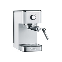 Graef Graef Young ES401 - kaffemaskin med mjölkskummare - 15 bar - vit