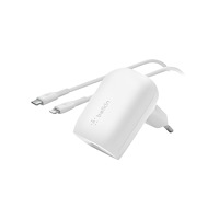Belkin Components Belkin BoostCharge strömadapter - PPS-teknik - 24 pin USB-C - 30 Watt
