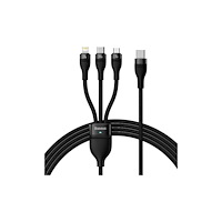 Baseus Baseus Flash Series 2 tre-i-ett-kabel USB-C + micro USB + Li...