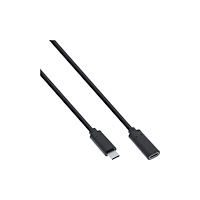 Inline InLine - USB typ C-förlängningskabel - 24 pin USB-C till 24 pin USB-C - 50 cm
