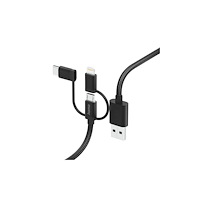 Hama Hama 00201536, 1,5 m, USB A, USB C, USB 2.0, 0,48 Gbit/s, Sv...