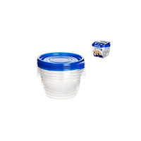 Sistema Sistema 760ml Small Bowl 4 Pack, Skål, Rund, 0,76 l, Blå, Tr...