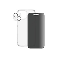 PanzerGlass PanzerGlass Privacy - 3-i-1-paket - skyddskit skärm/objektiv/baksida för mobiltelefon