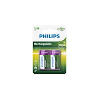Philips Philips R14B2A300 batteri - 2 x C - NiMH