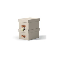 LEITZ Leitz Puro opbevaringsboks med låg, small, 7 L, 100 % recirk...