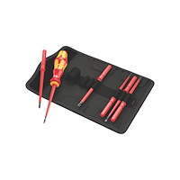 WERA WERK Wera Kraftform Kompakt VDE 7 Universal 1 - screwdriver handle with bit set - 7 delar
