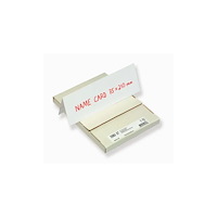 BANTEX Bordsskyltar Bantex vit 75x210 mm A5 vikta