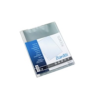 BANTEX Fickor Bantex med öppning i toppen 0,04 mm transparent PP