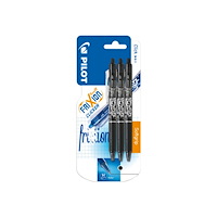 Pilot Pen Pilot FriXion Ball Clicker - rollerball-penna - svart (paket om 3)