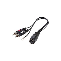 SpeaKa SpeaKa Professional SP-7869832 Phono / DIN-tilslutning Audio...