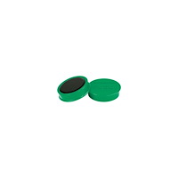NOBO Nobo magnet - 3,8 cm diameter - grön (paket om 10)