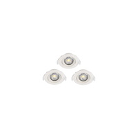 EGLO EGLO SARTIANO, Nedtryckbar spotlight, 3 lampor, 3000 K, 220-...