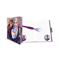 Euromic LEGO Disney Frozen Diary gift set with 80 sheets and magic p...