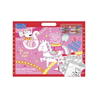 PEPPA PIG Peppa Pig Peppa Pig Fun Artist pad with 3 crayons & sticker...