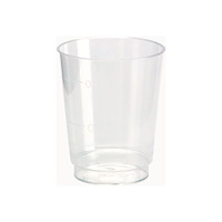 Duni Duni - glas - Unicolor - transparent - 4 cl - engångsvara (paket om 50)