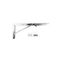 Home > It Home&gtit® vikbart hyllbeslag 300 x 170 mm 150 kg rostfritt...