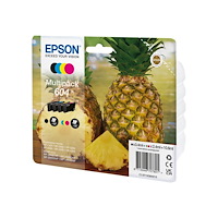 EPSON Epson 604 Multipack - 4-pack - svart, cyan, magenta, gul - original - bläckpatron